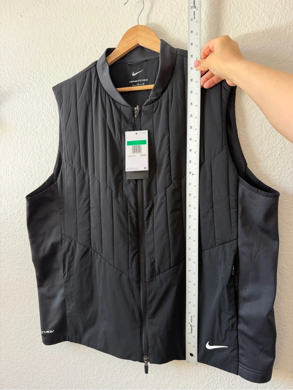 Nike Golf Therma-FIT ADV Insulated Full Zip Vest NWT Men’s XL Black